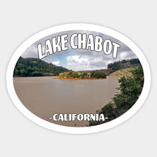 Lake Chabot, California Sticker